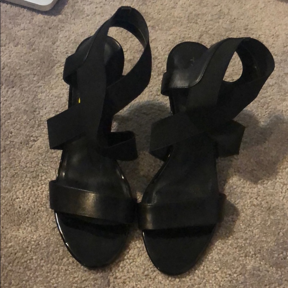 Black heels